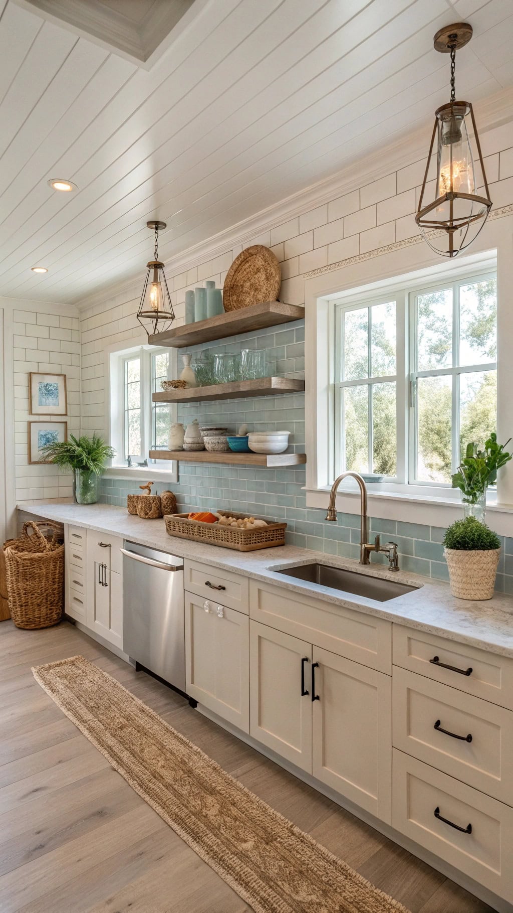 coastal charm with limestone