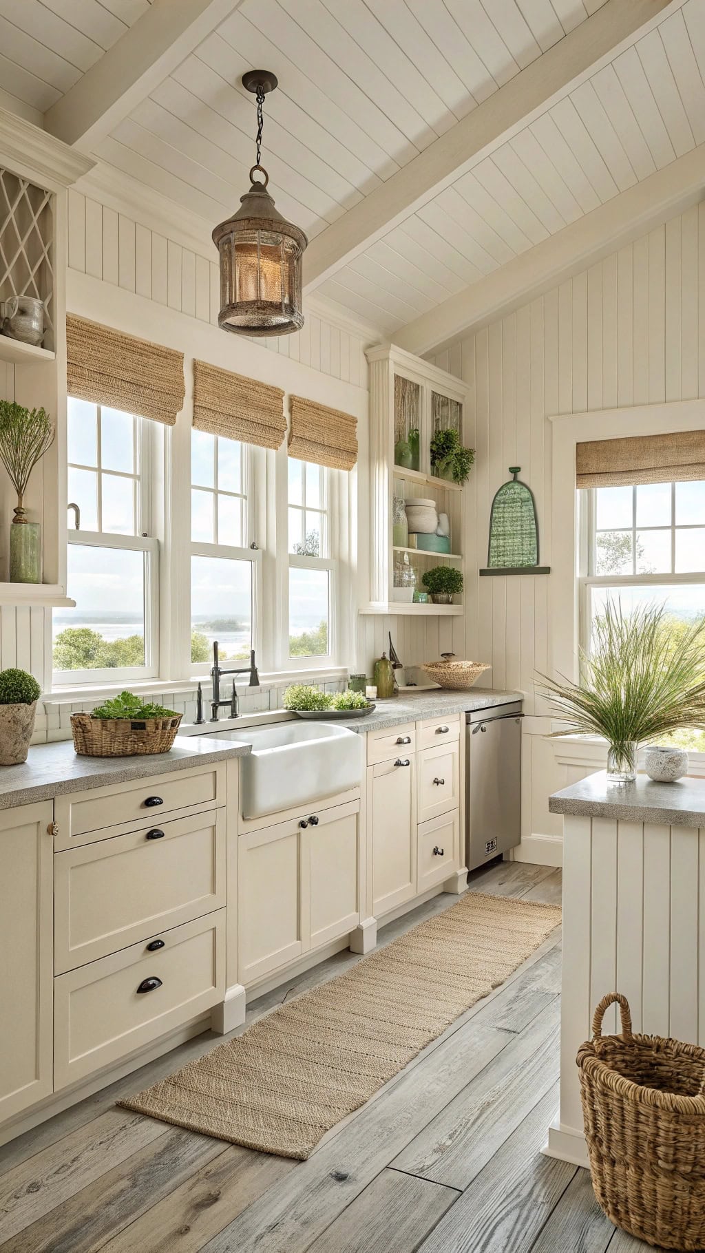 coastal cottage kitchen decor