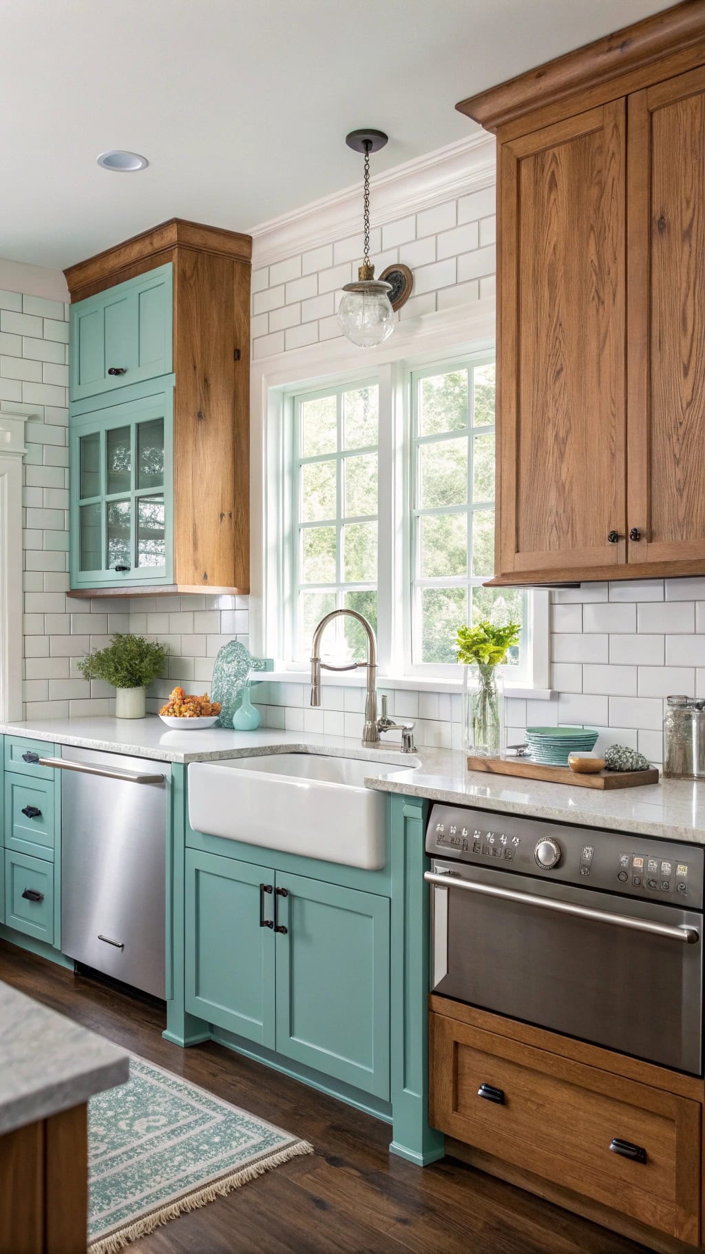 coastal rustic kitchen charm