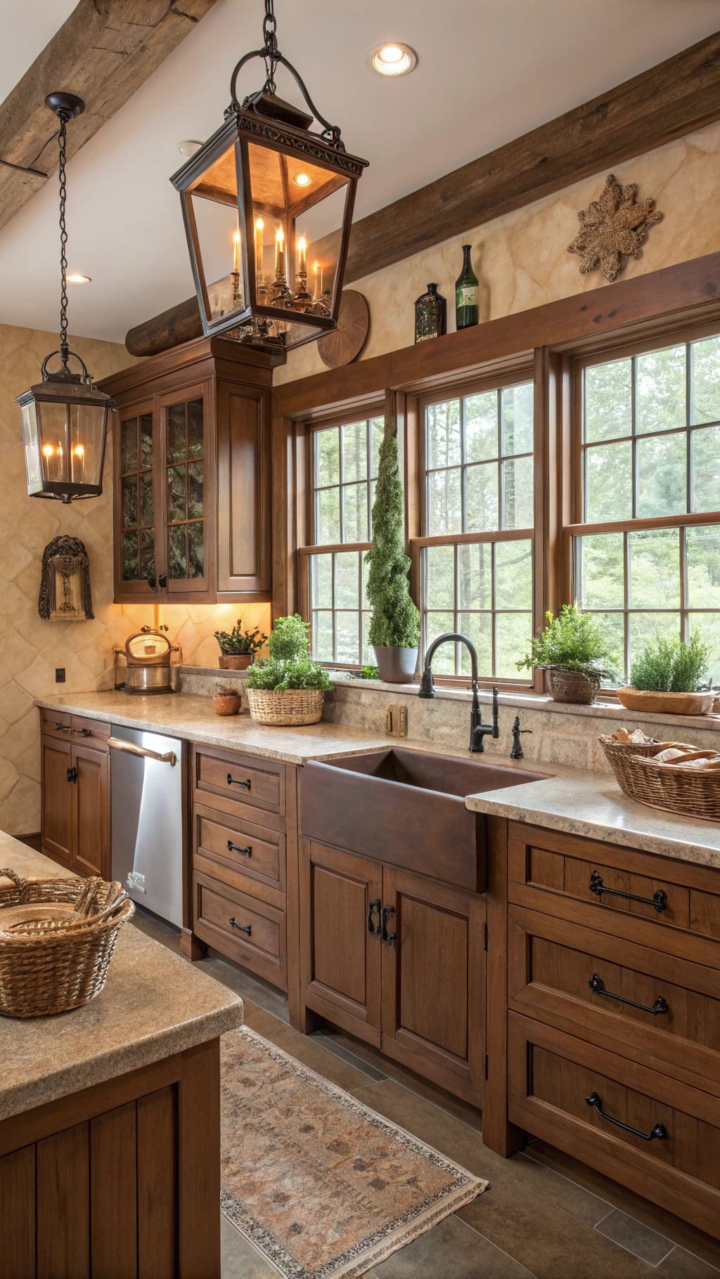 colonial elegance with modern flair