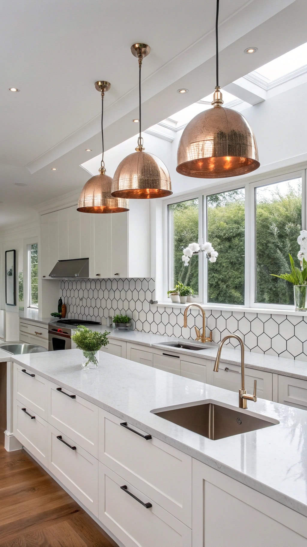 contemporary copper pendant lighting