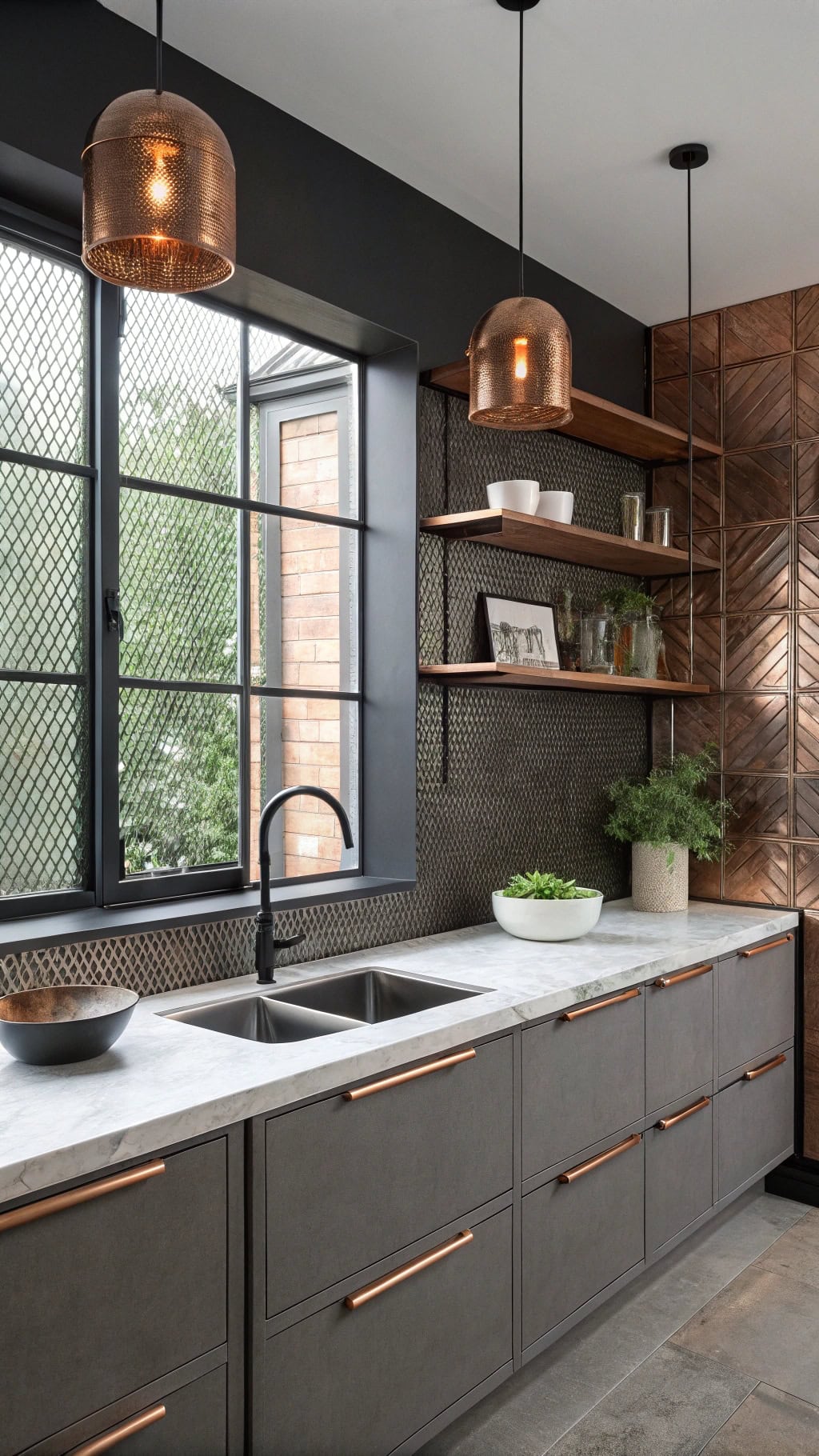 copper mesh screen designs