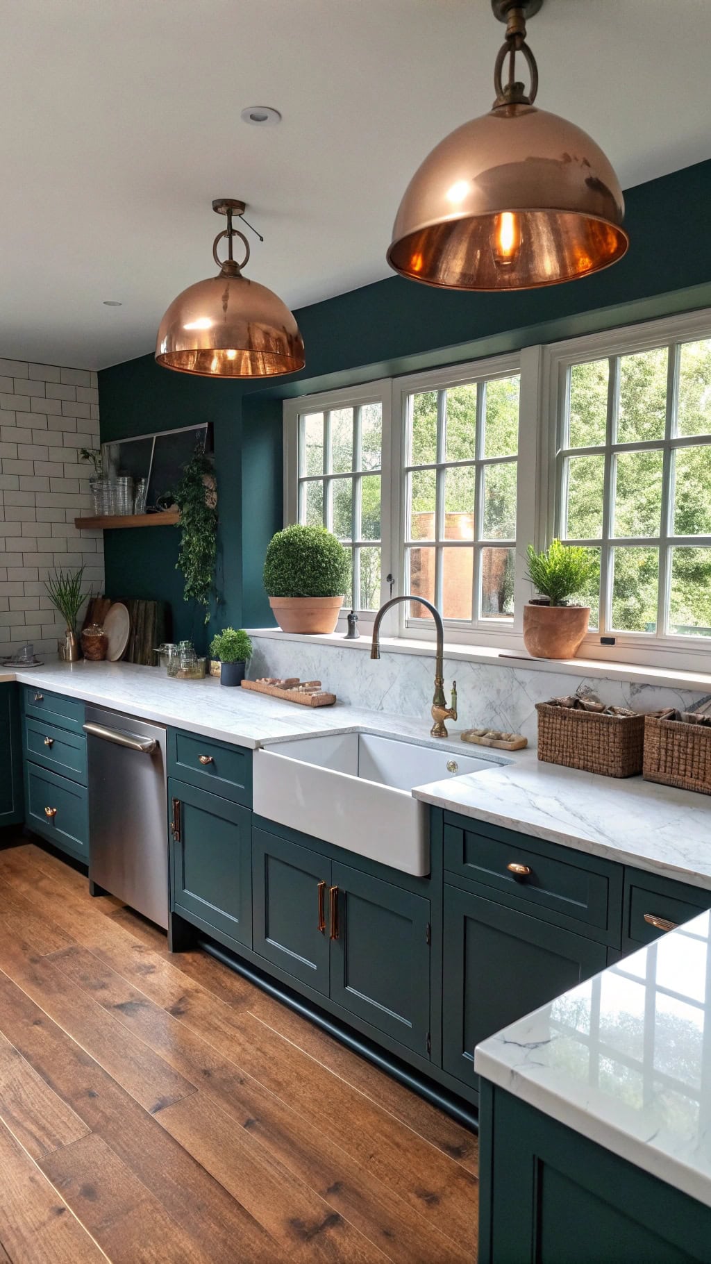 copper pendant light magic