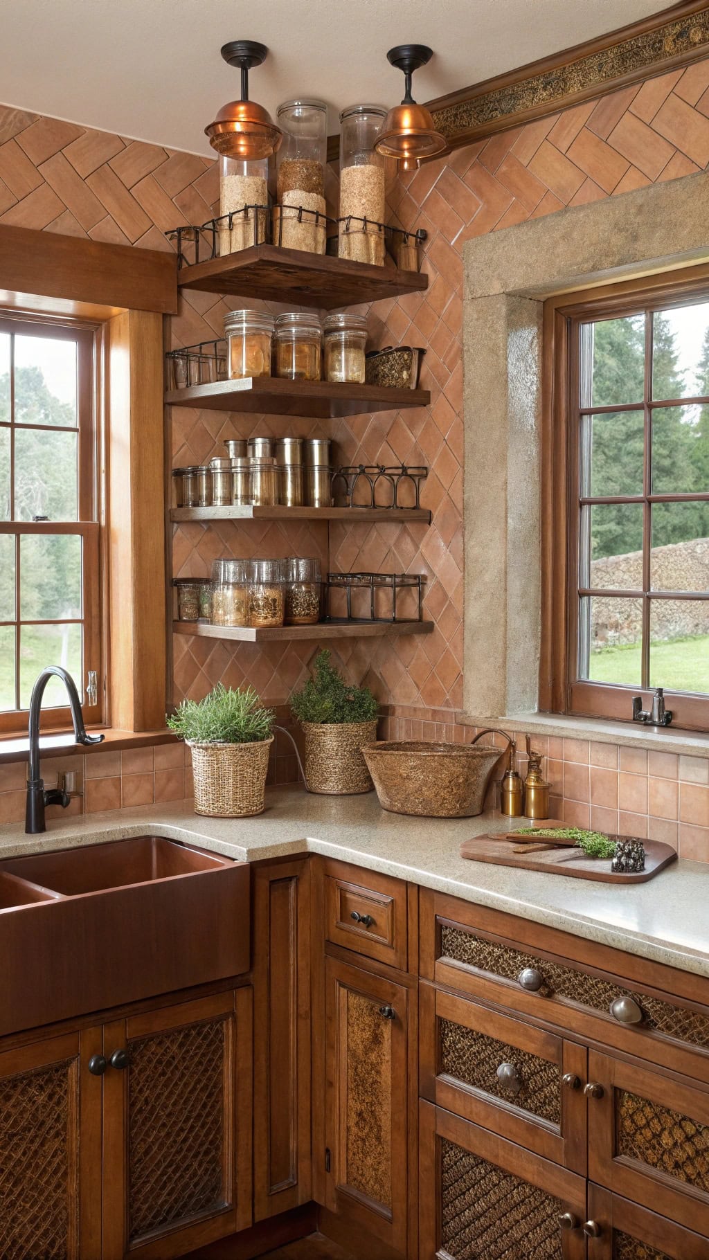 copper spice rack solutions