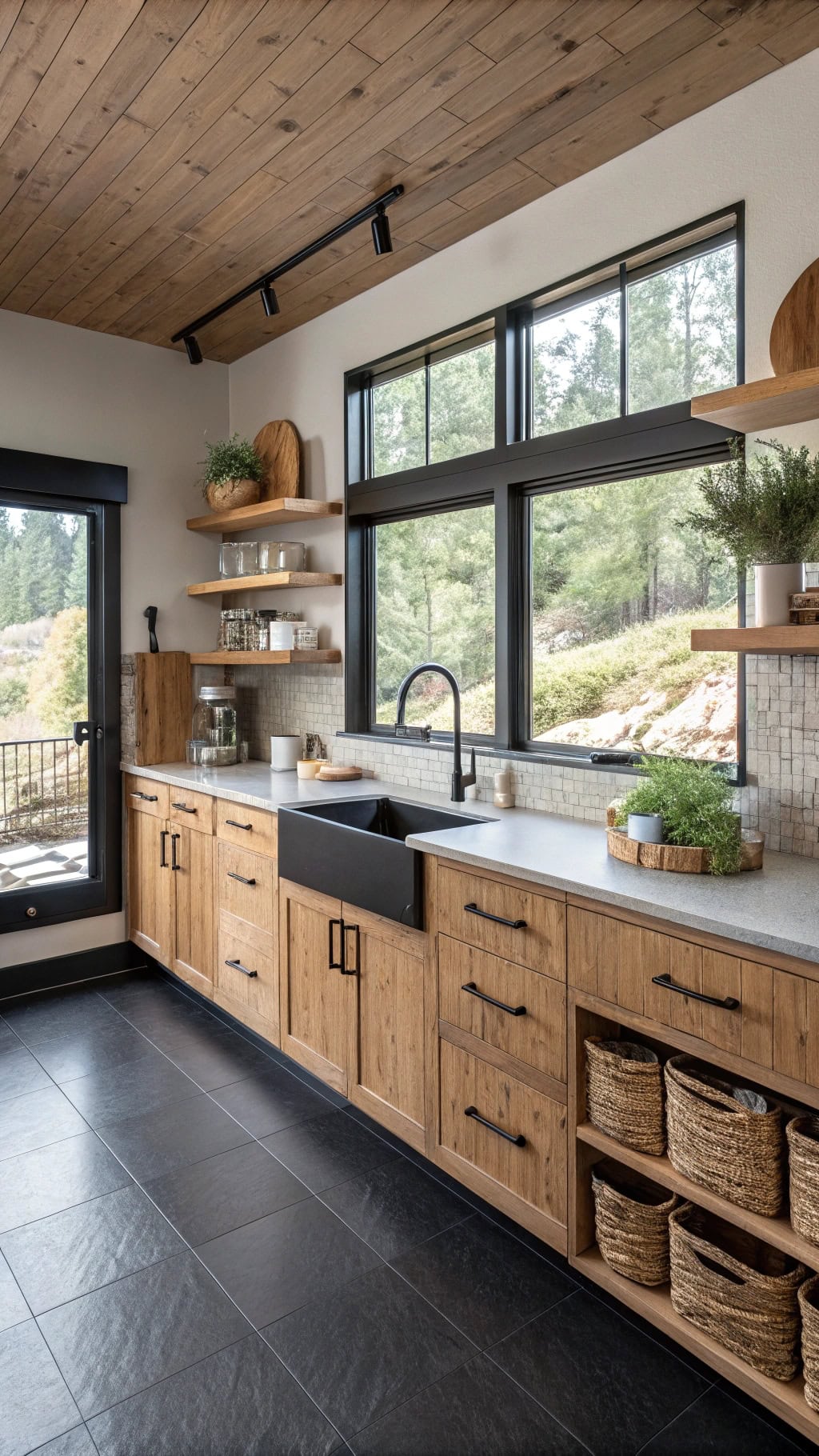 cozy cork kitchen textures