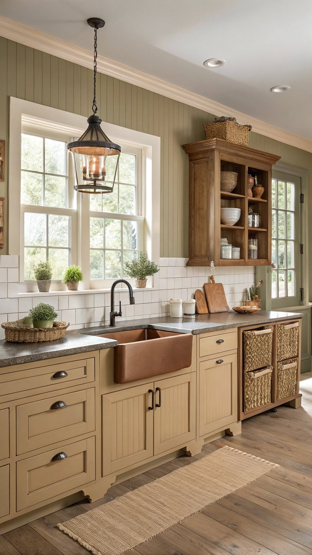 cozy craftsman kitchen design