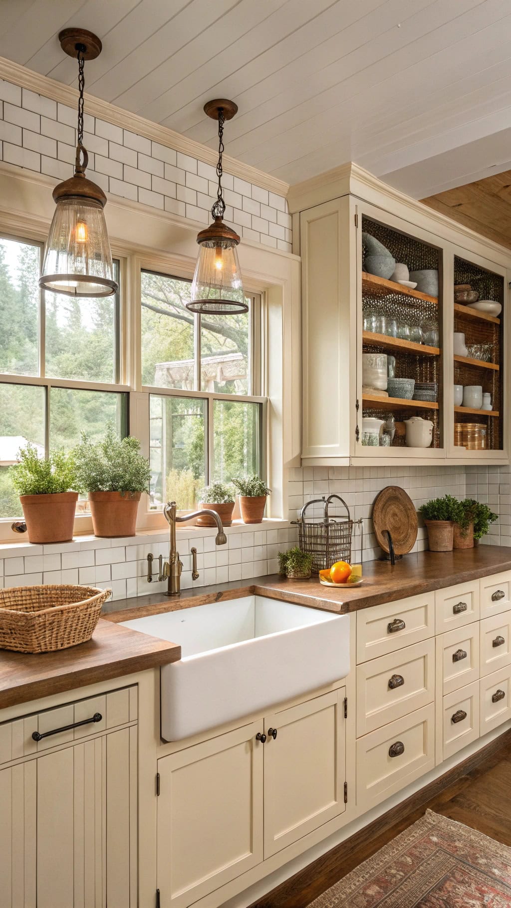 cozy farmhouse kitchen design