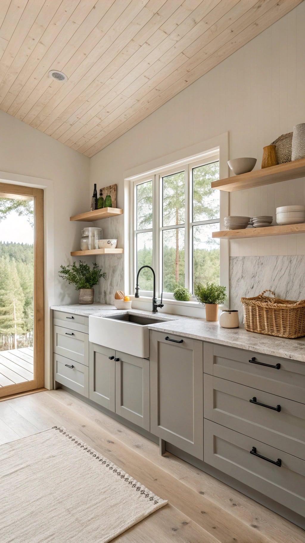 cozy scandinavian kitchen design