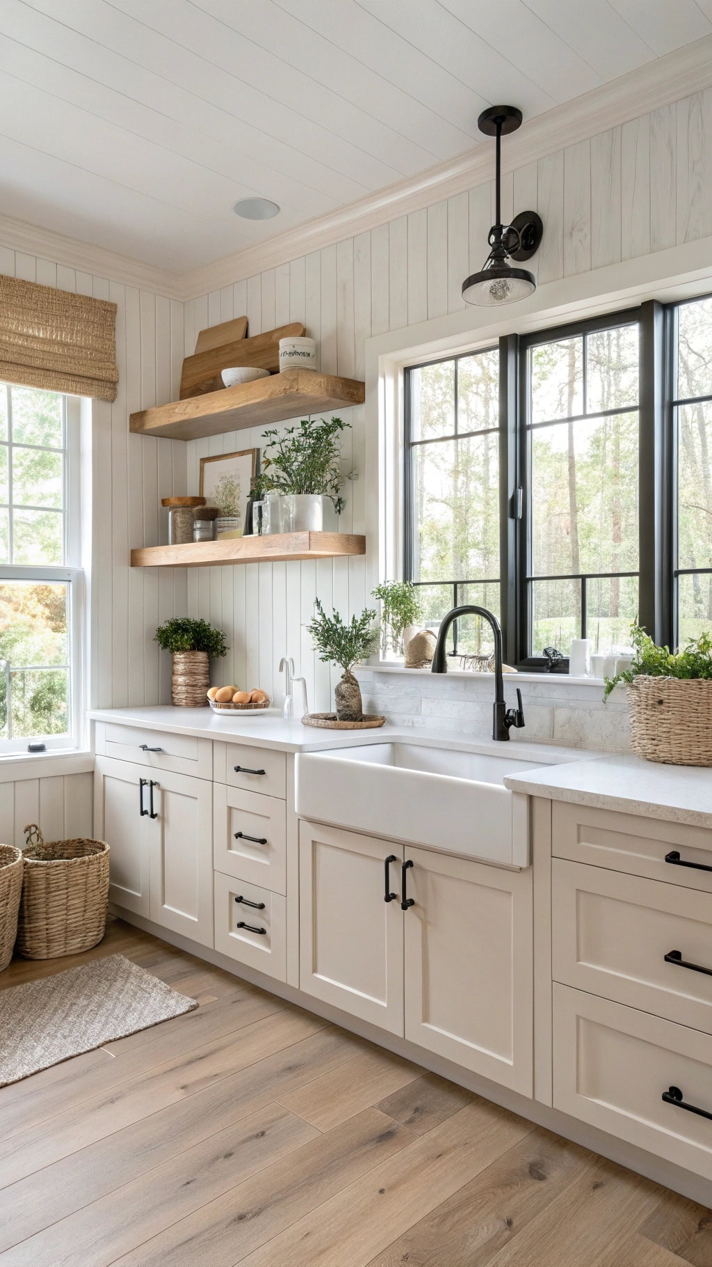 cozy scandinavian wood tiles