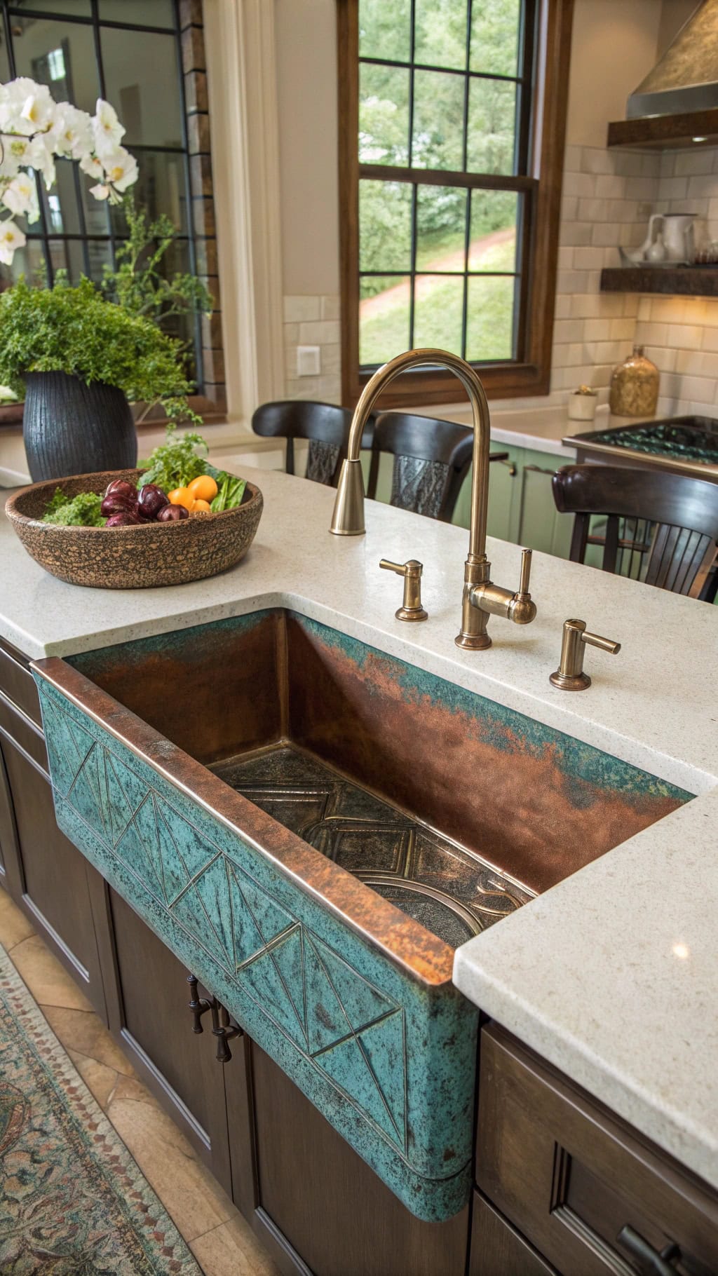 custom copper patina artistry