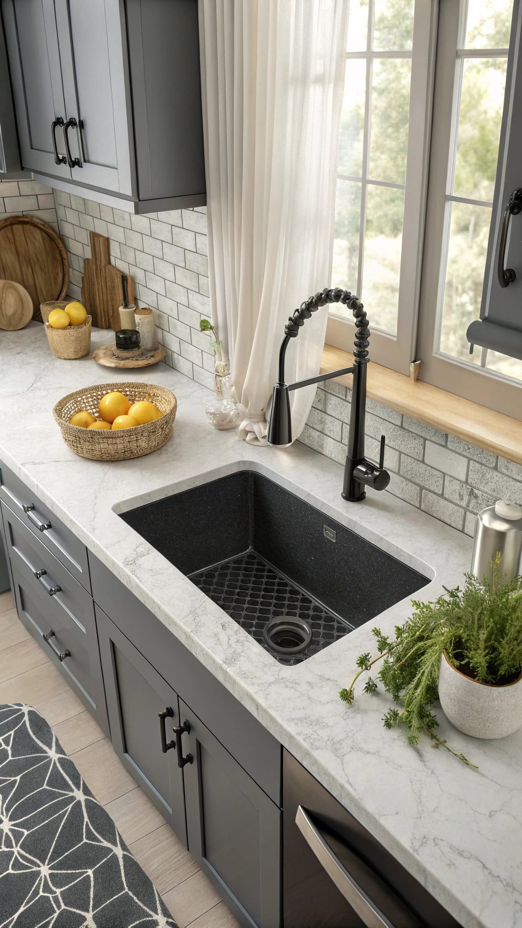 durable stylish quartz sinks