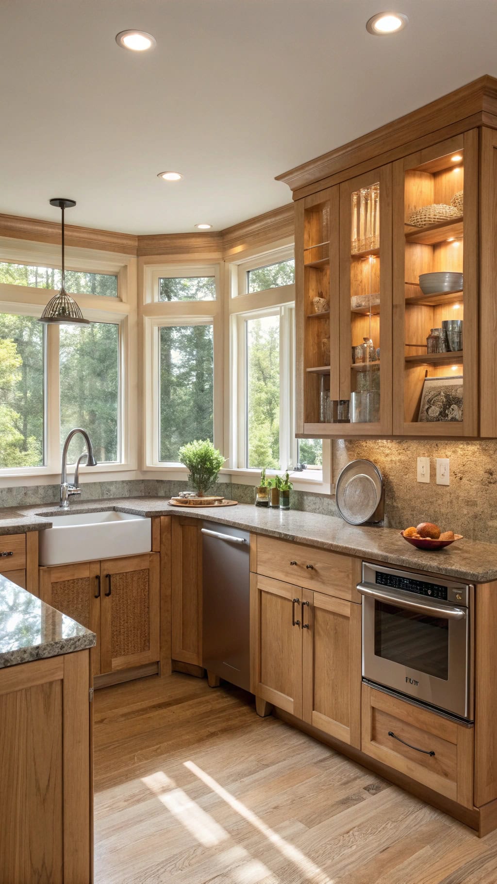 effortless corner cabinet organization