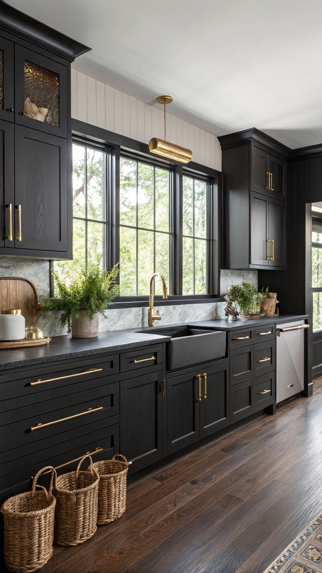 elegant black and gold