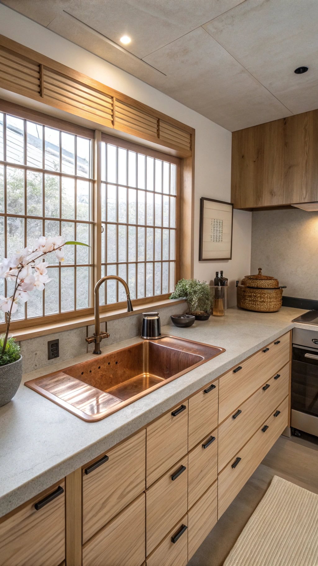 elegant copper sink serenity