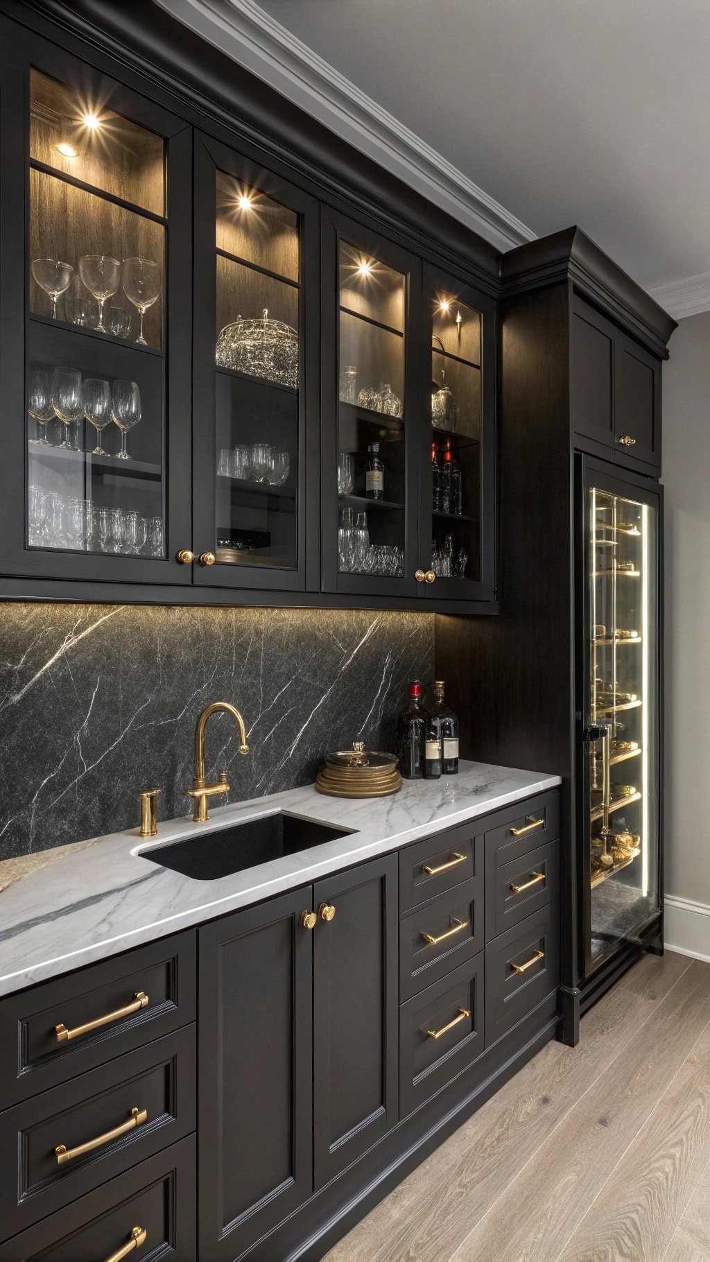 20 Beautiful Luxury Black Kitchen Designs