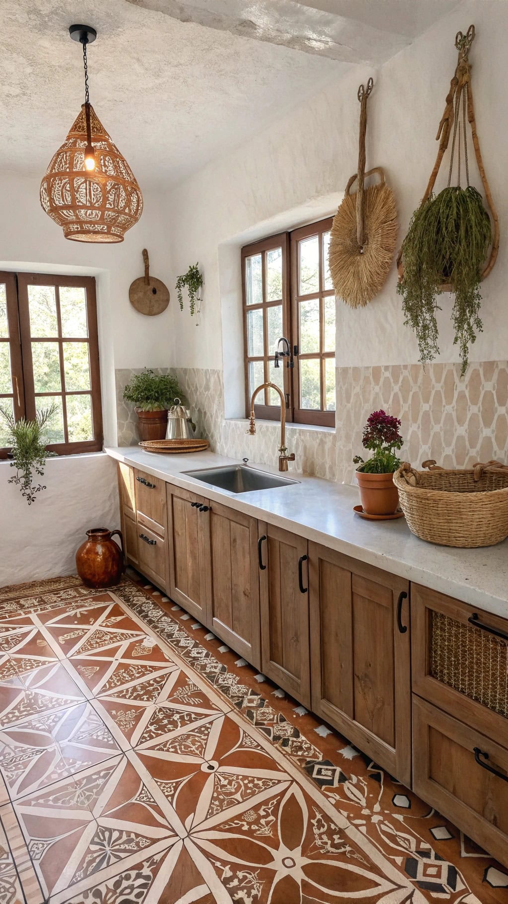 exotic copper tile flooring