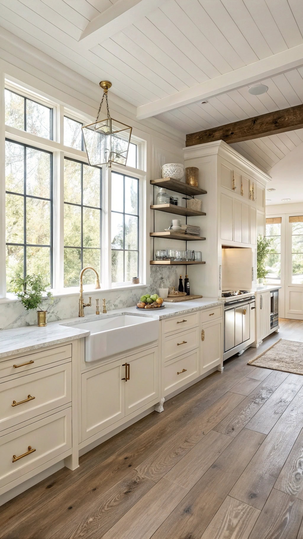 farmhouse charm with elegance