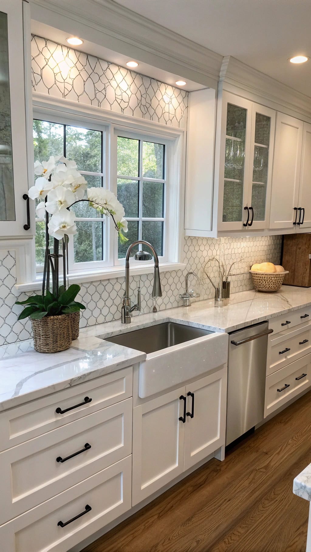 glamorous crystal kitchen hardware