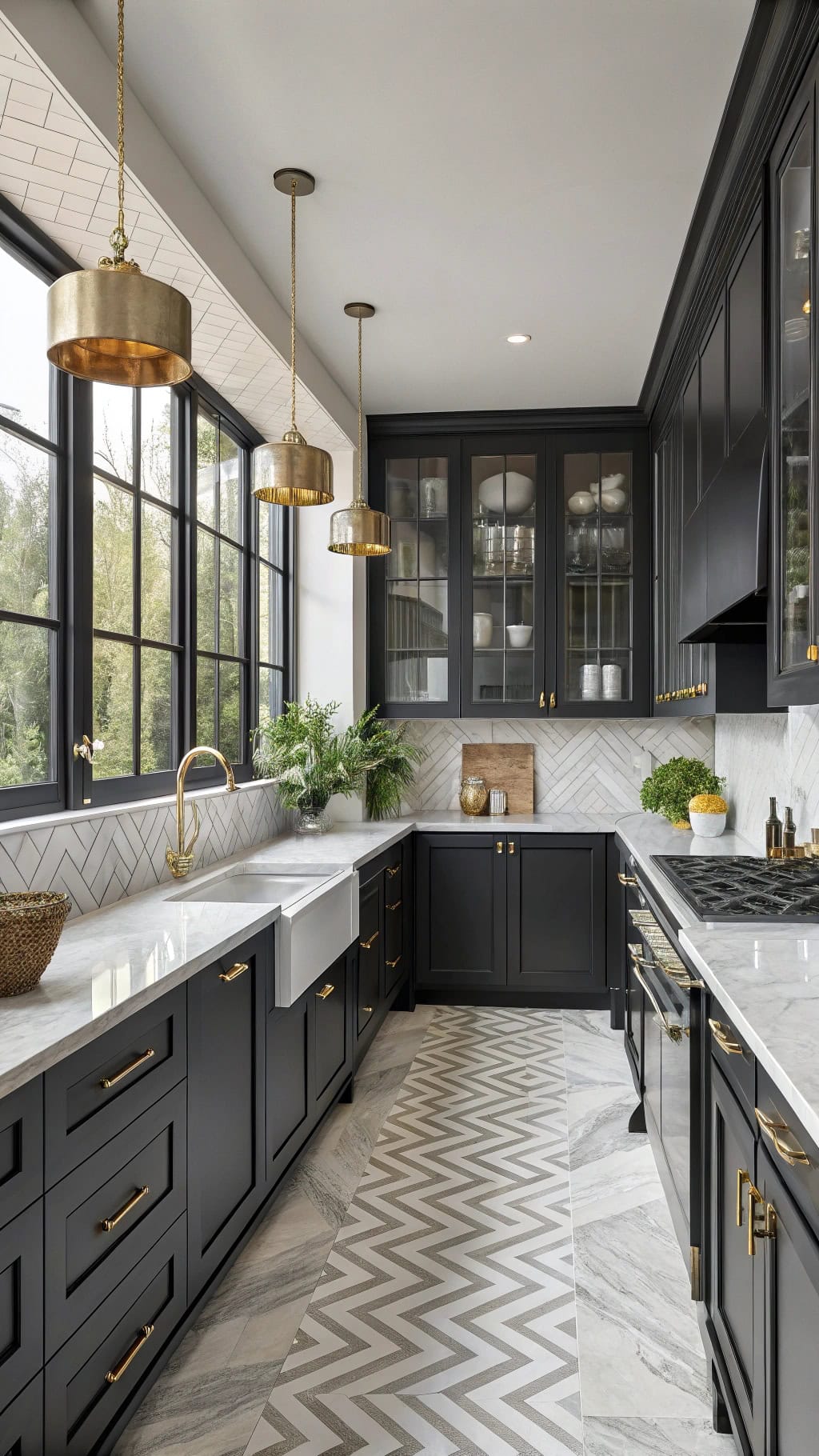 glamorous matte black sophistication