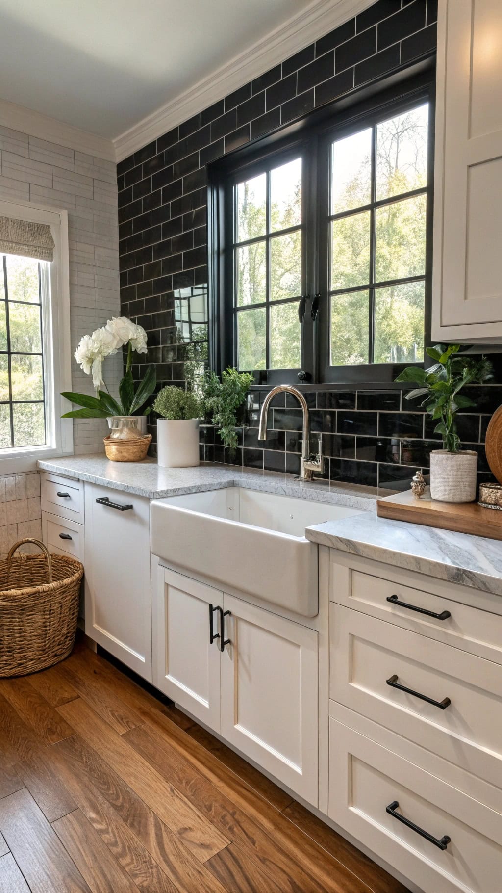 glossy subway tile elegance