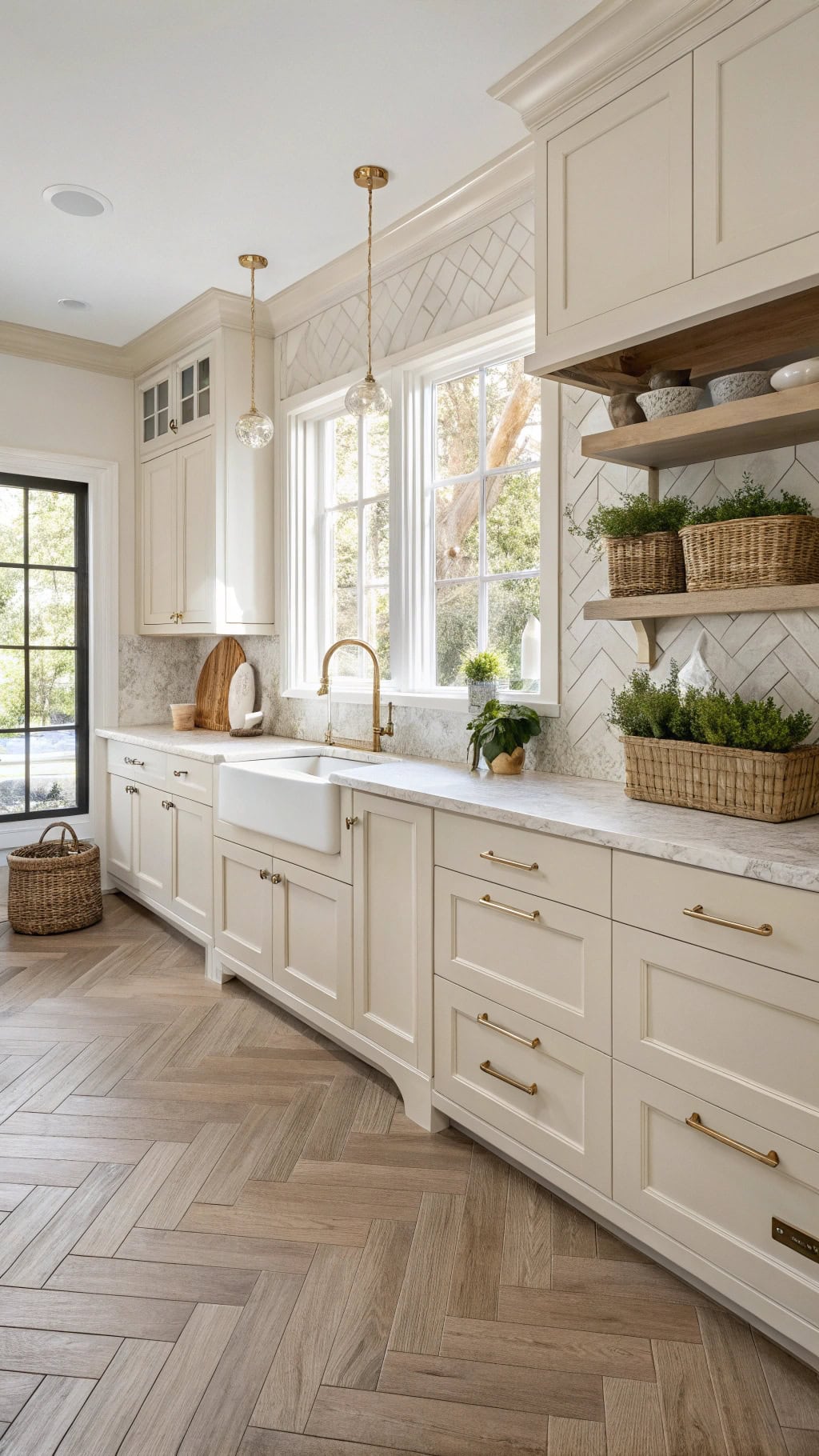herringbone floor pattern choices