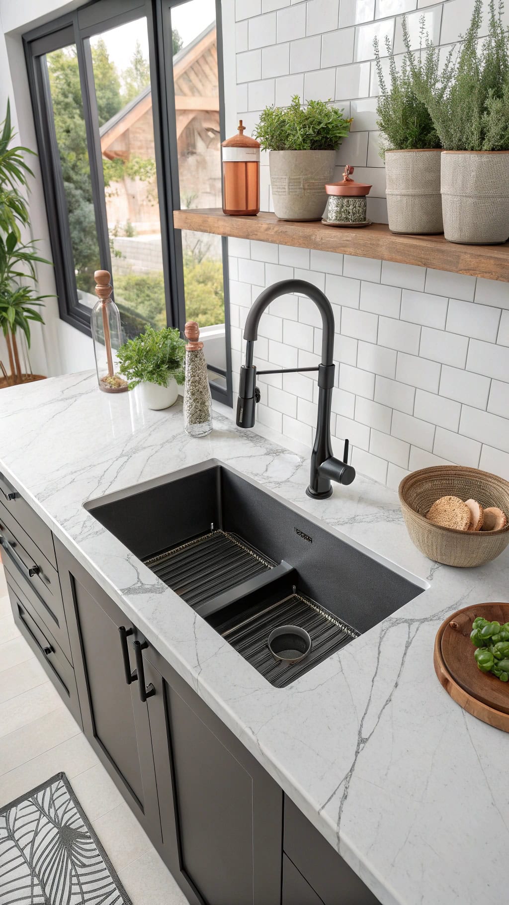 indestructible sleek sink finish