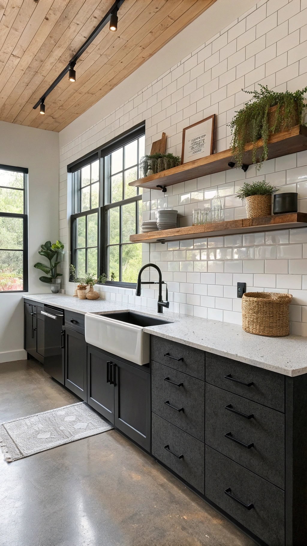 industrial chic kitchen design elements