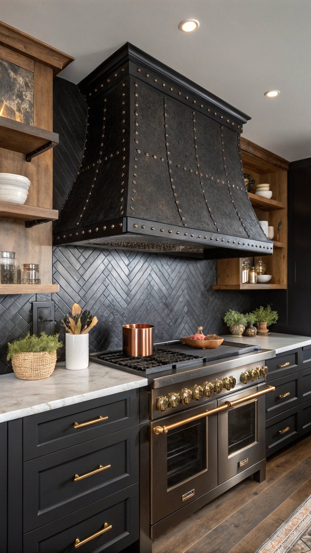 industrial chic kitchen design