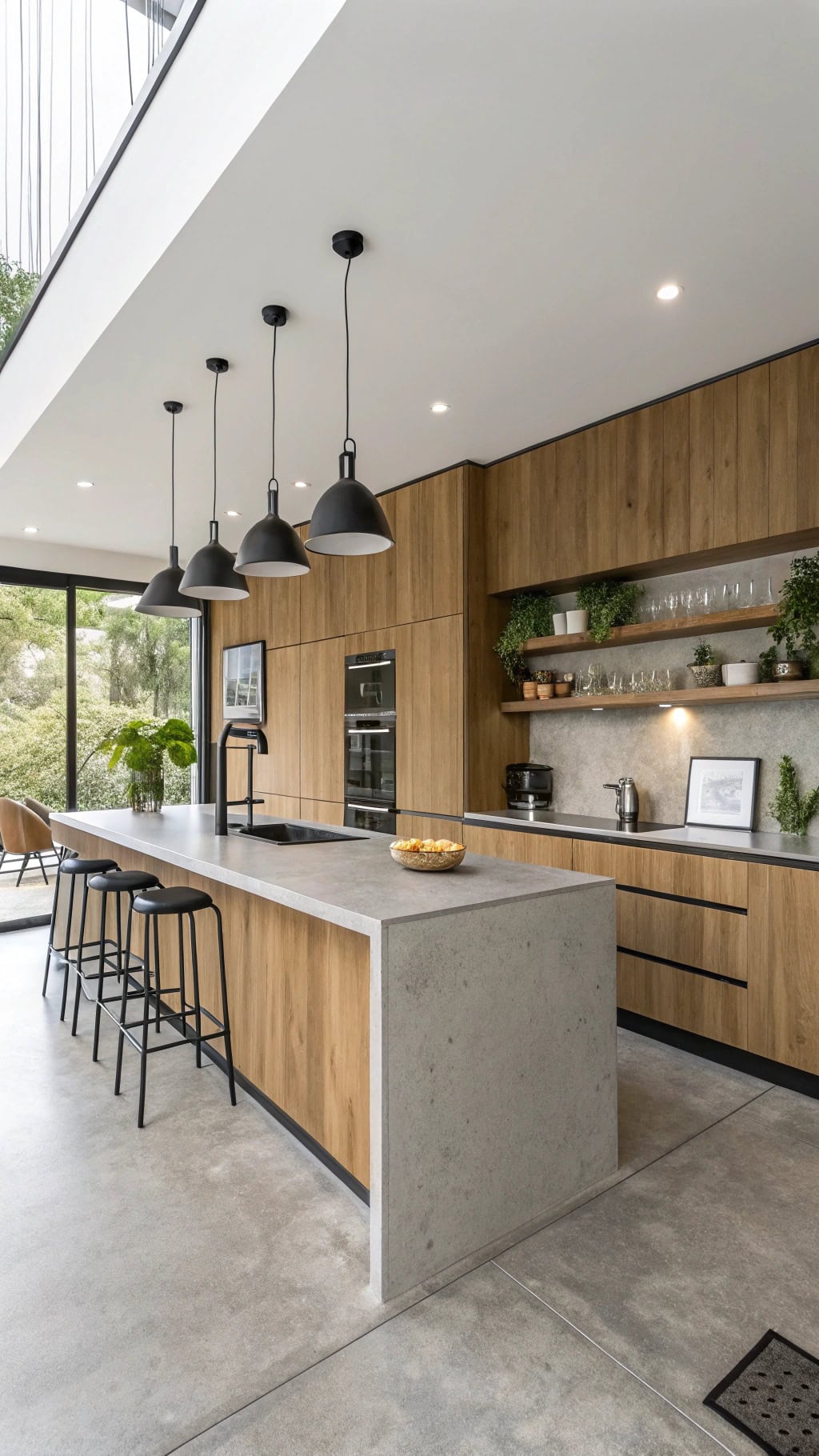 industrial chic with warmth