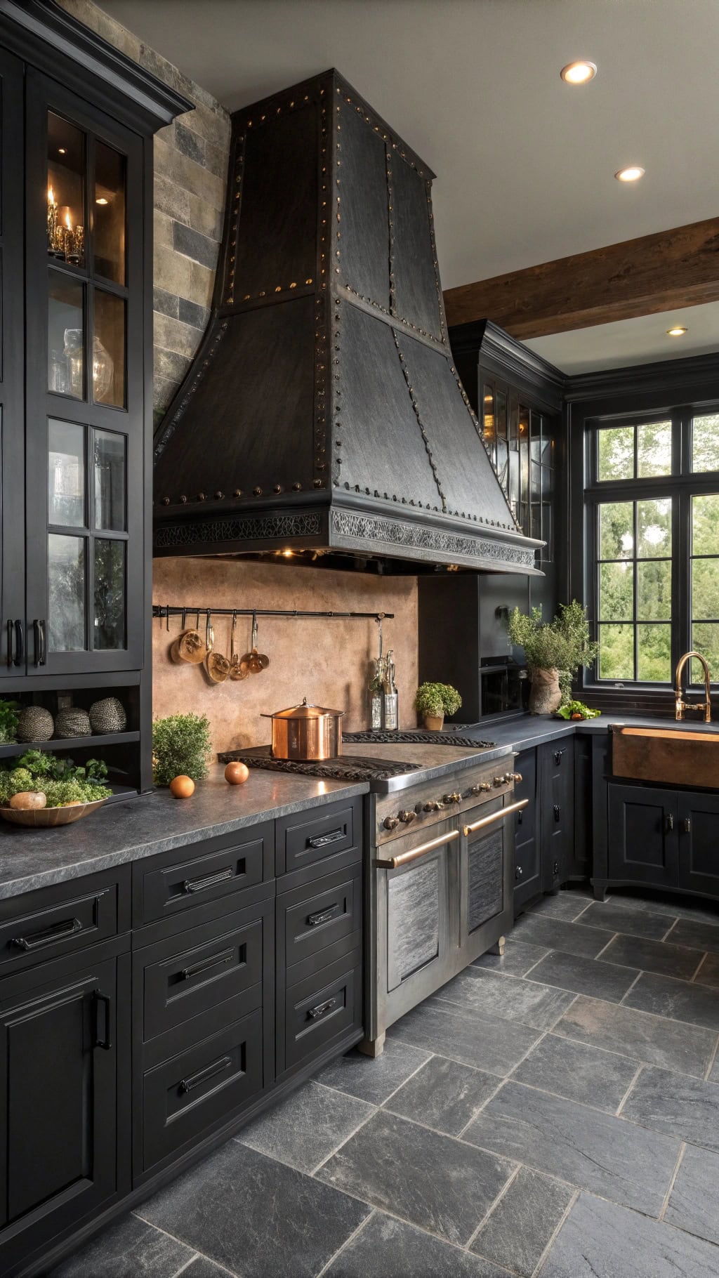 industrial elegance in kitchens