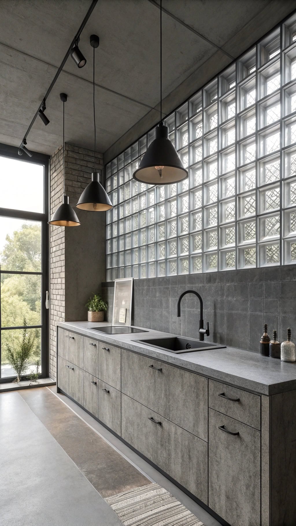 industrial elegance meets warmth