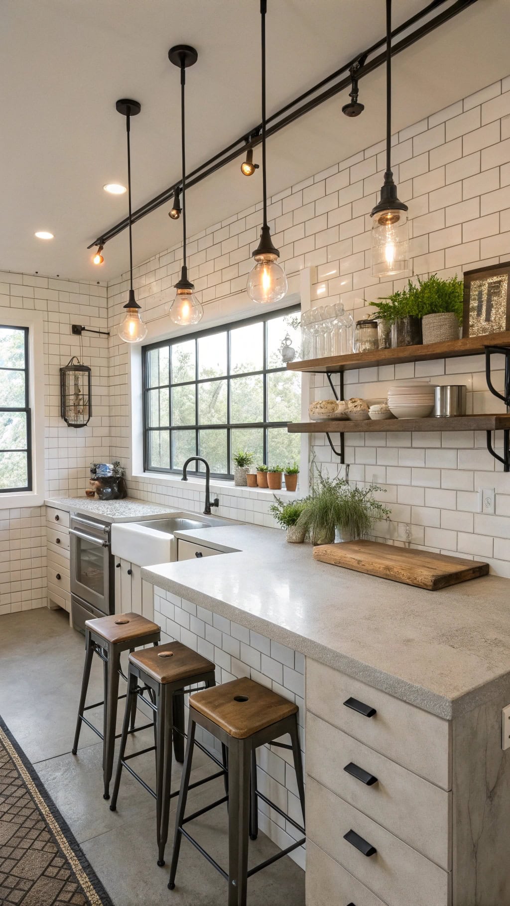 industrial warmth and charm