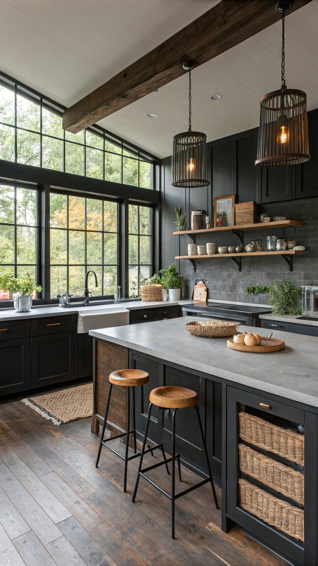 industrial warmth with texture
