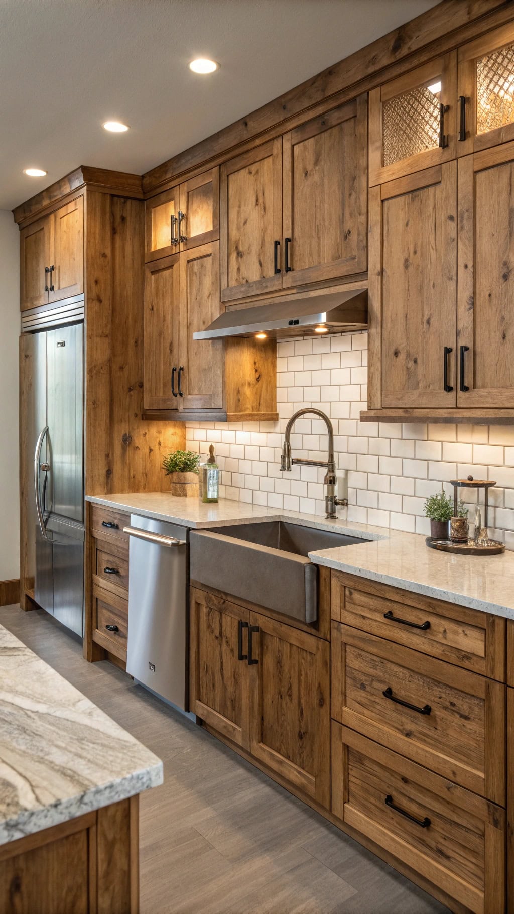 juniper wood kitchen elegance