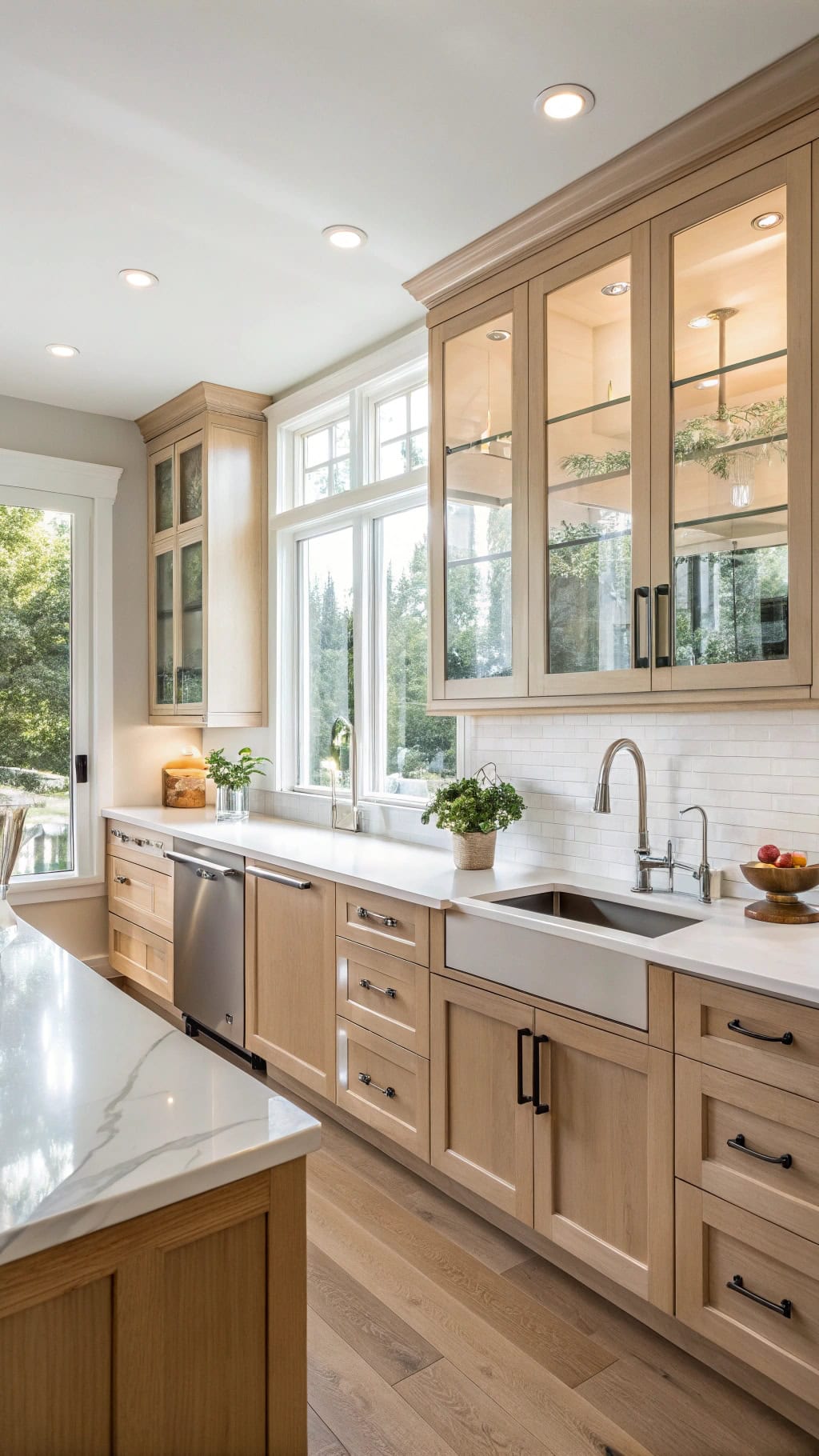 light maple cabinet design