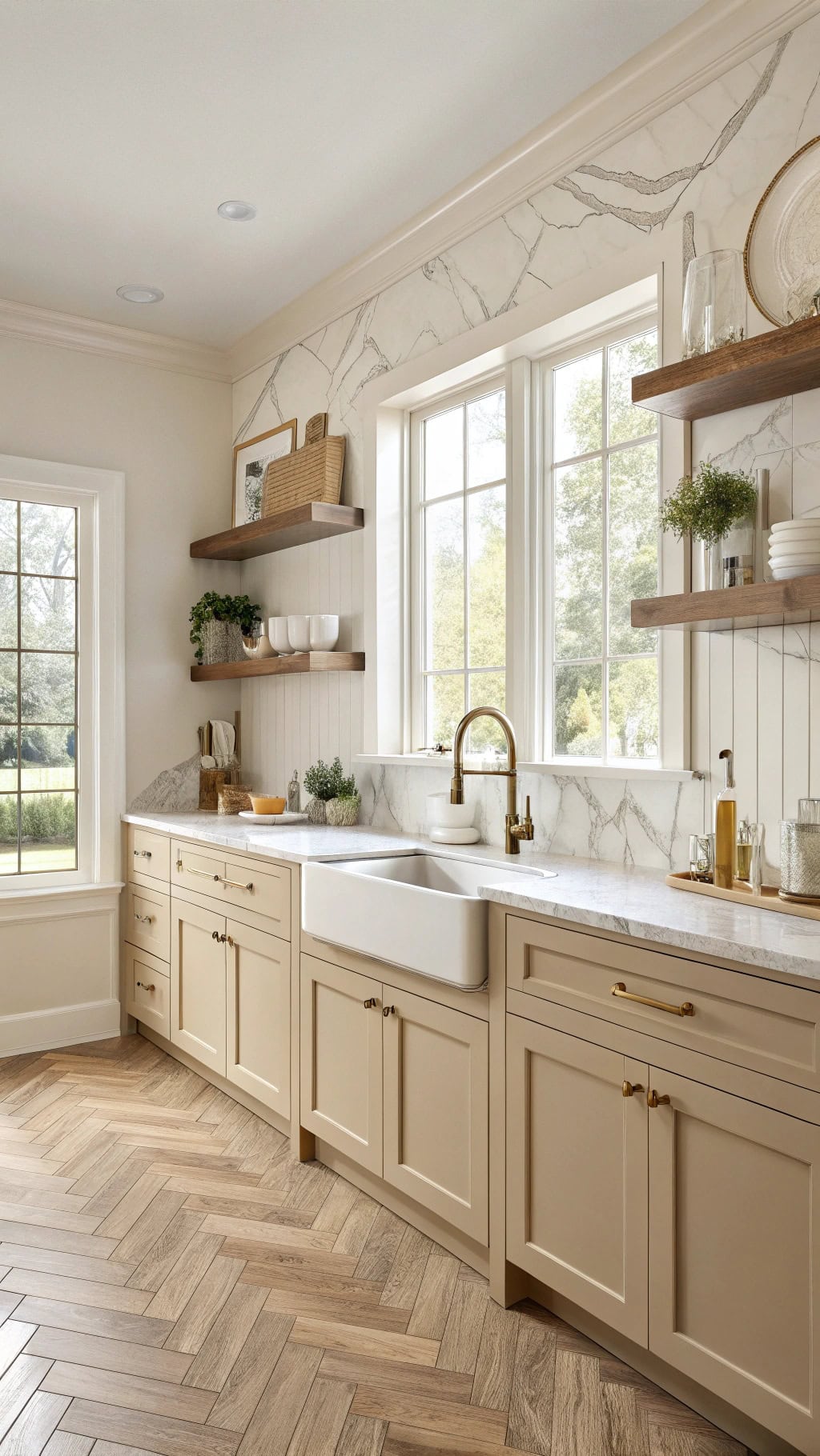 luxe beige marble combinations