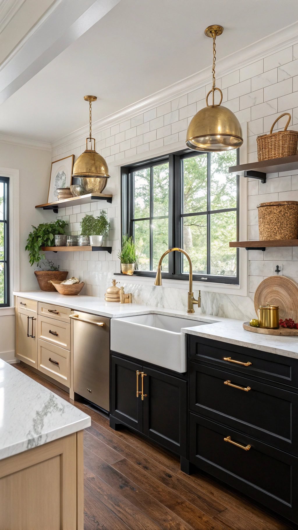 luxurious black and gold