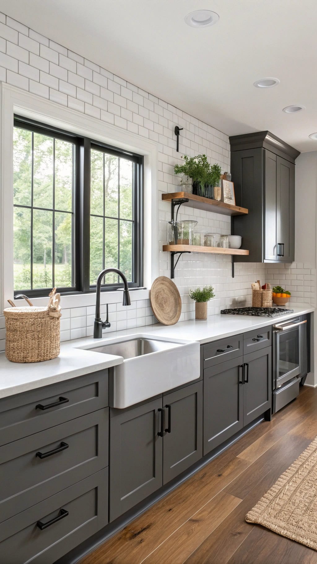 matte black hardware elegance