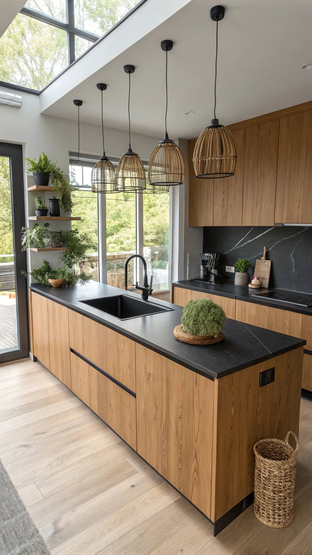 matte black island elegance