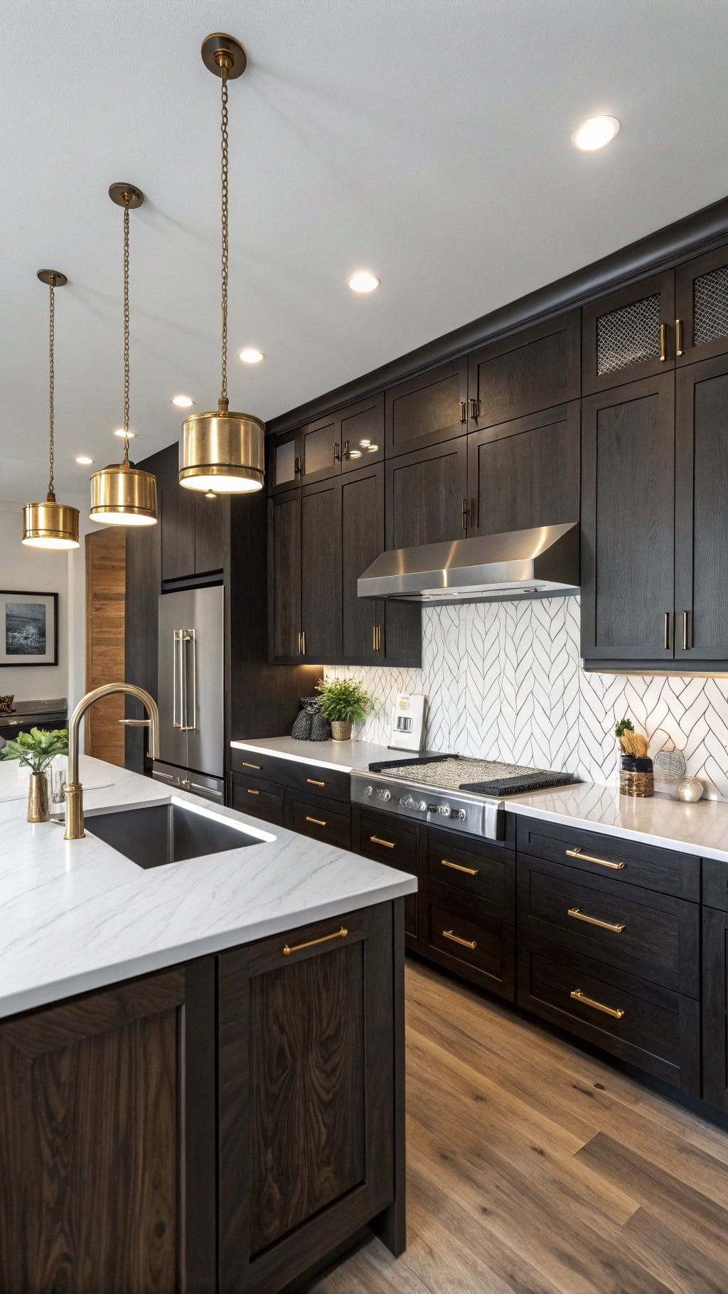 matte black kitchen elegance