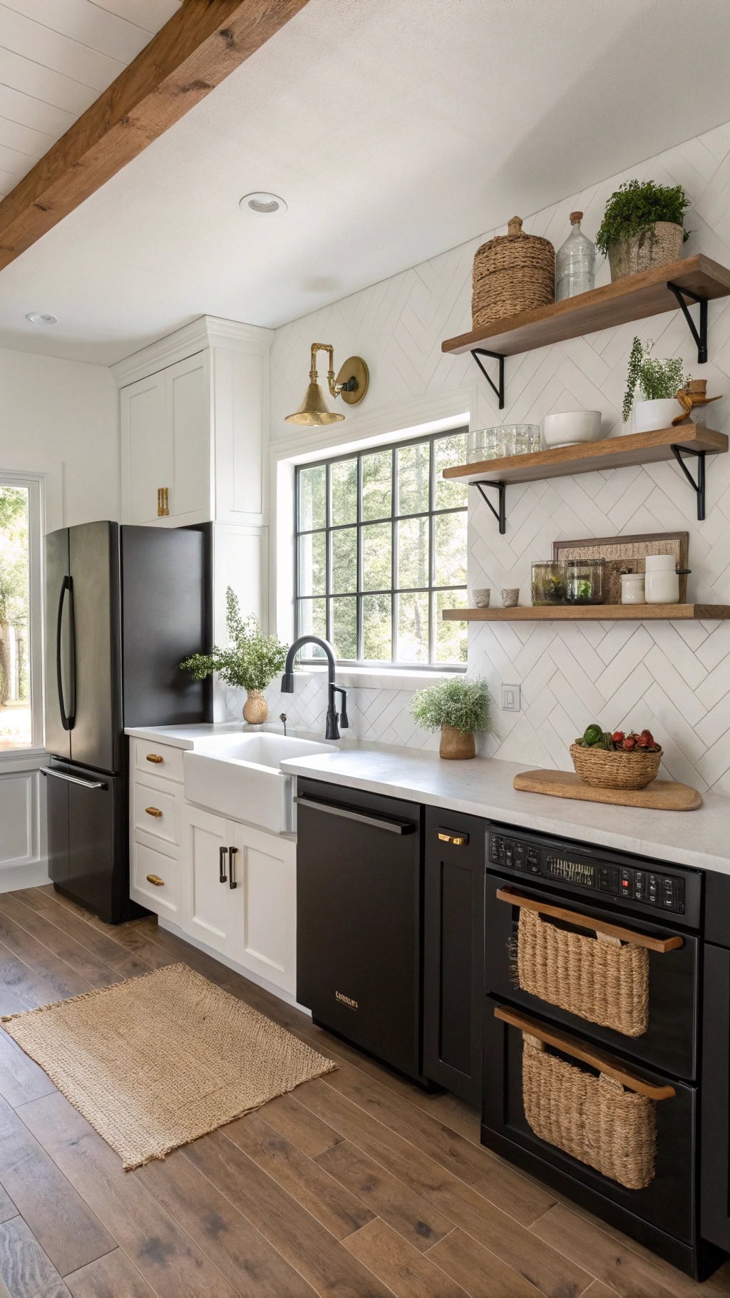 matte black kitchen elegance