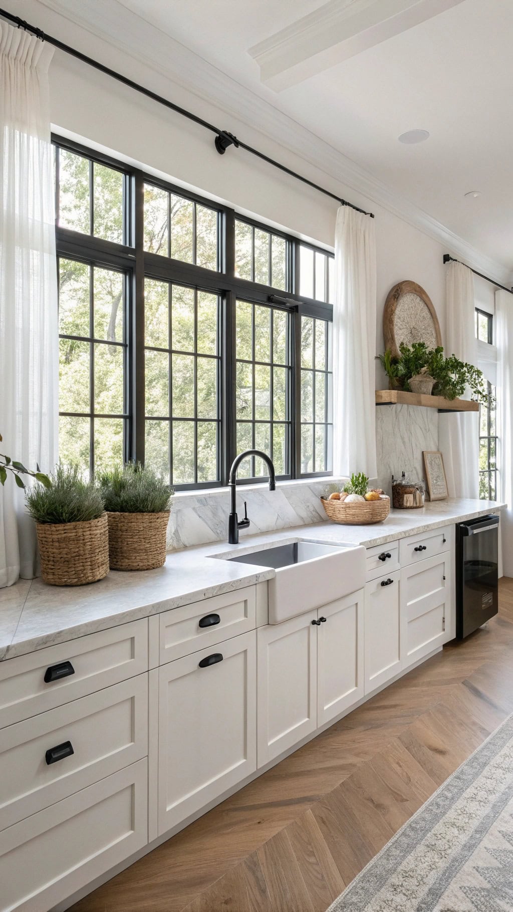 matte black window sophistication