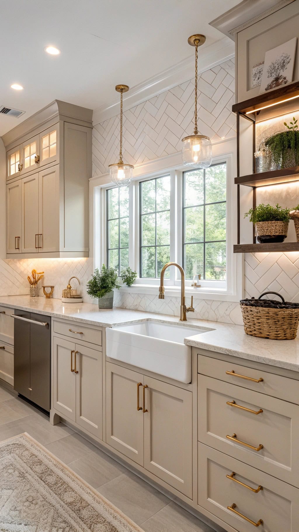 matte finish kitchen elegance