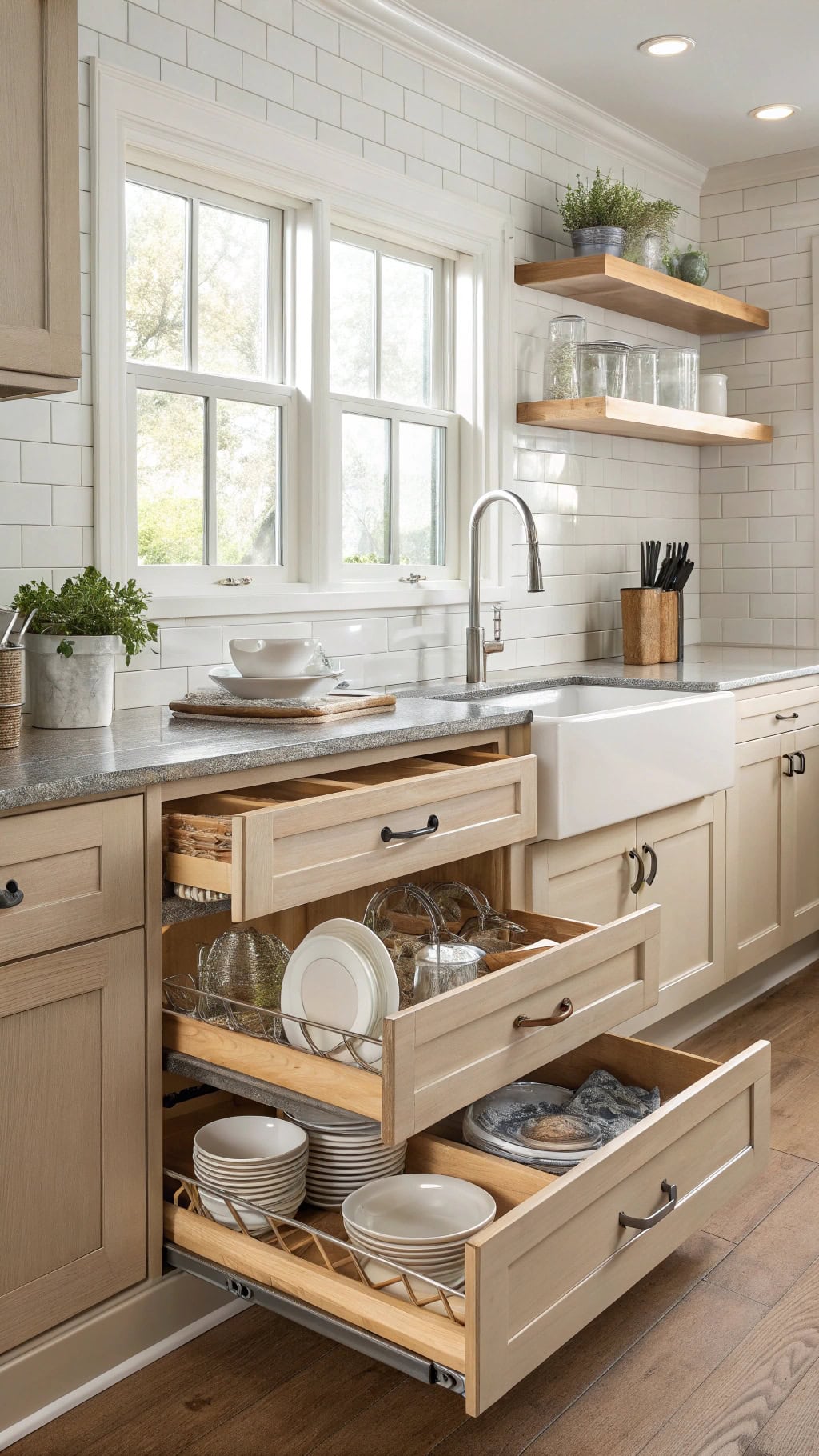 maximize kitchen storage efficiency