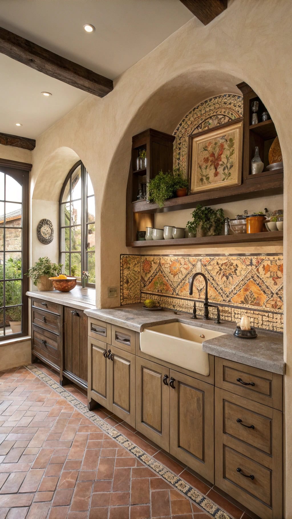 mediterranean warmth and charm