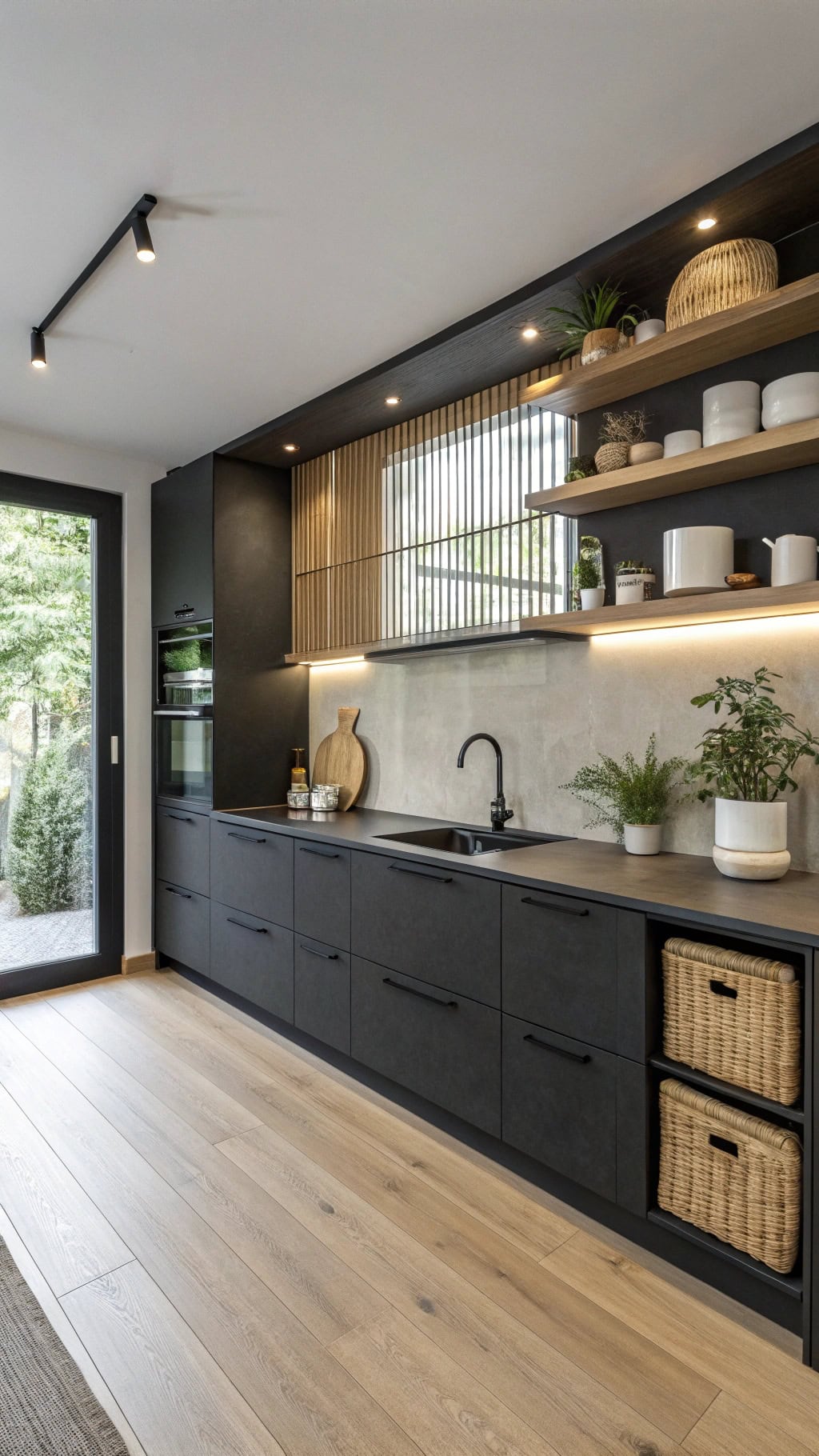 minimalist zen kitchen design