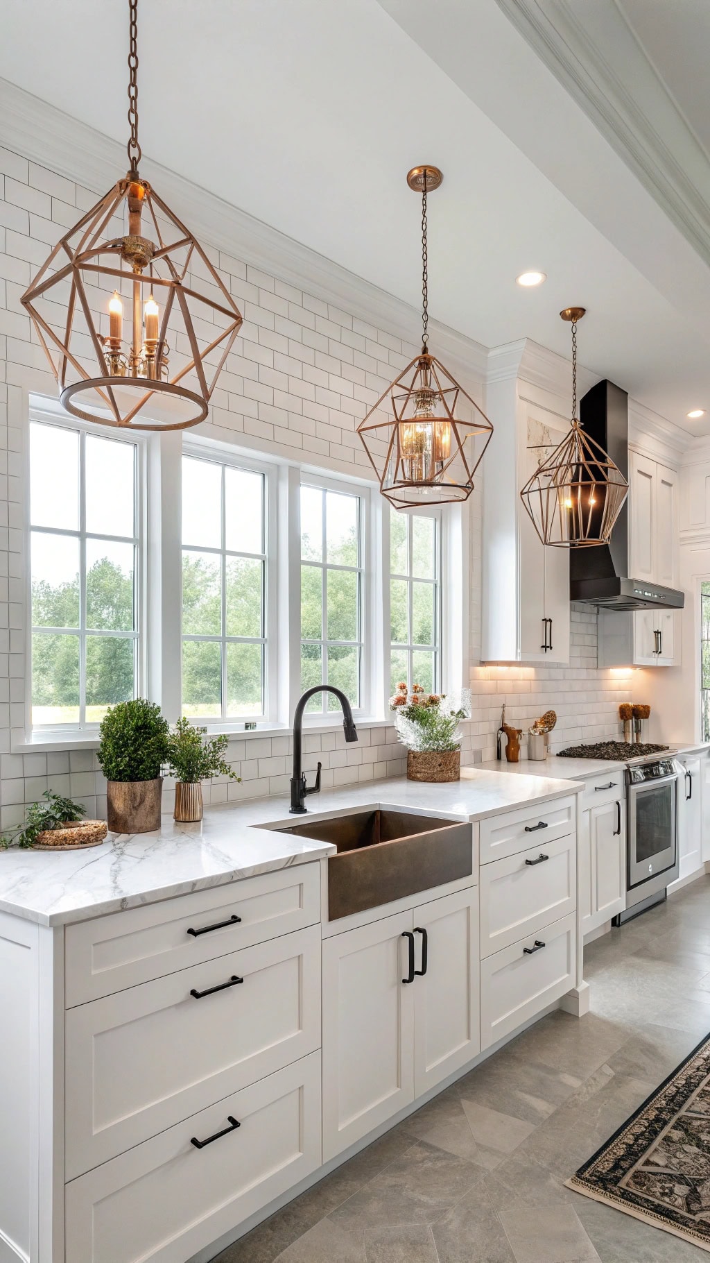 modern copper pendant lighting