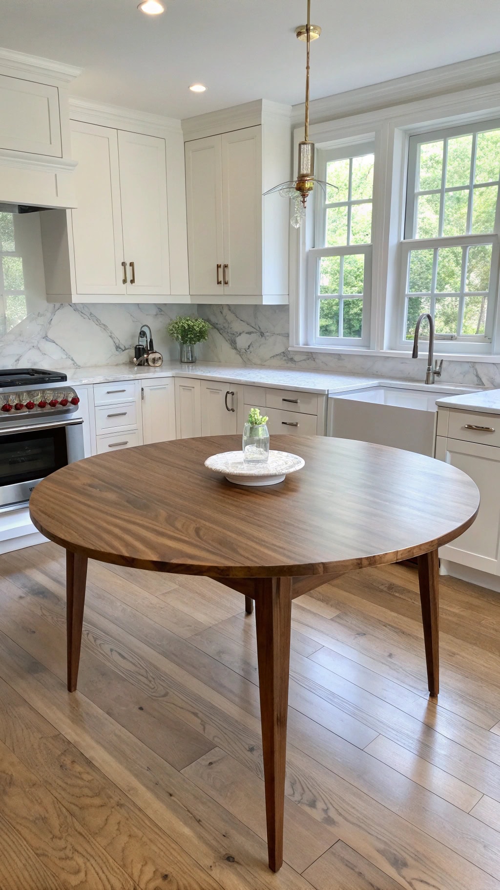modern elegance in dining