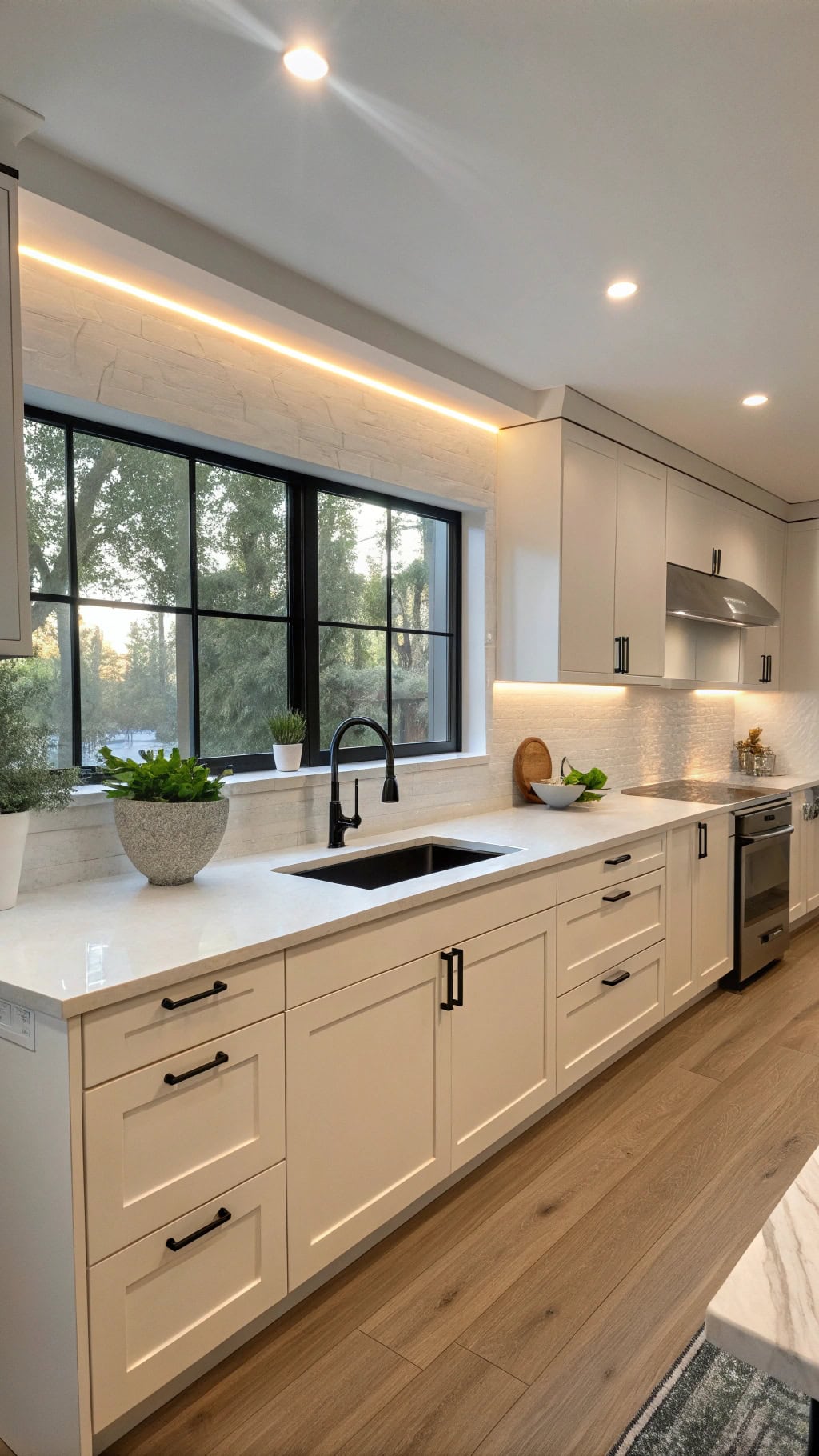 modern minimalist kitchen elegance
