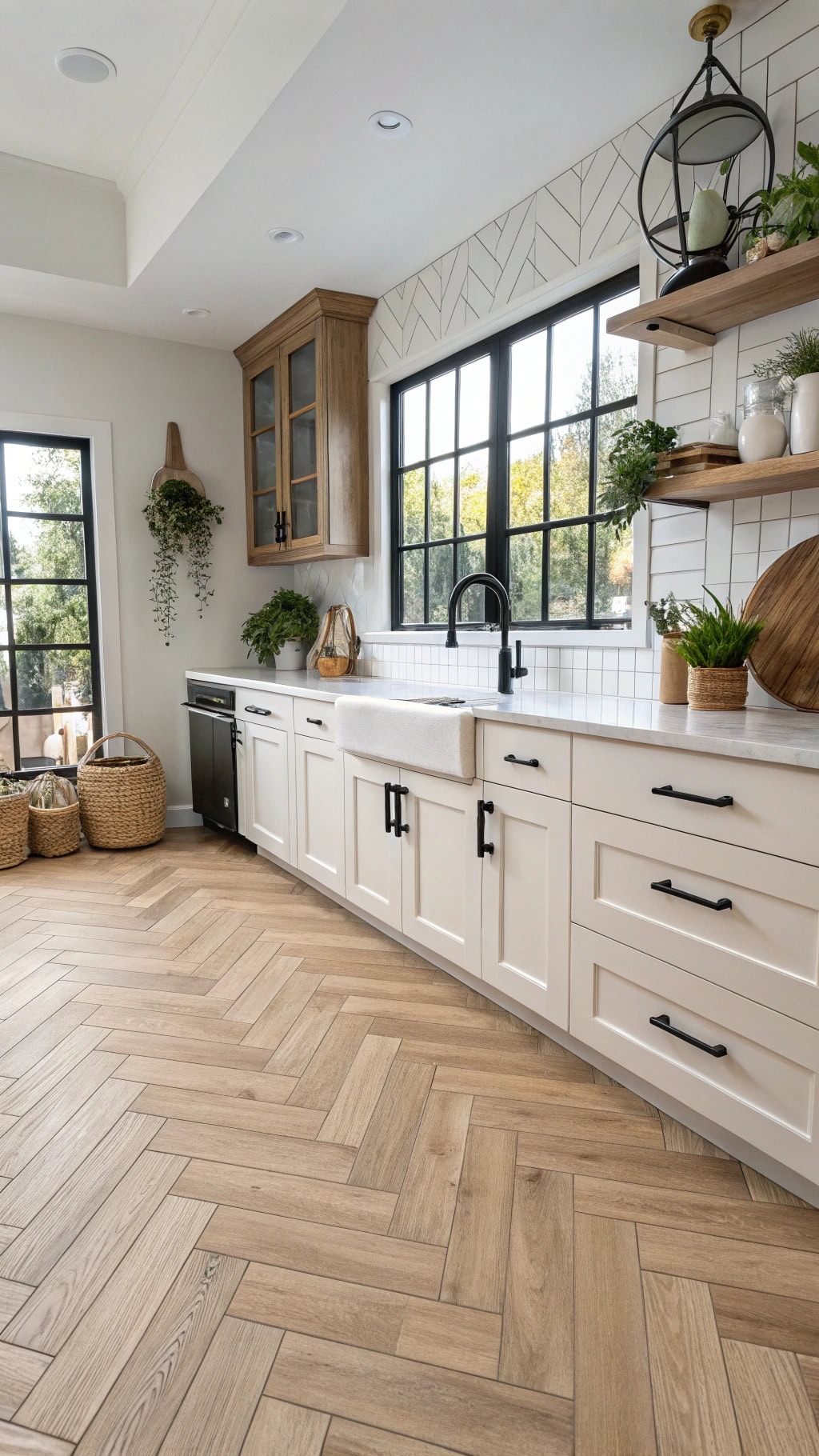 modern oak tile design